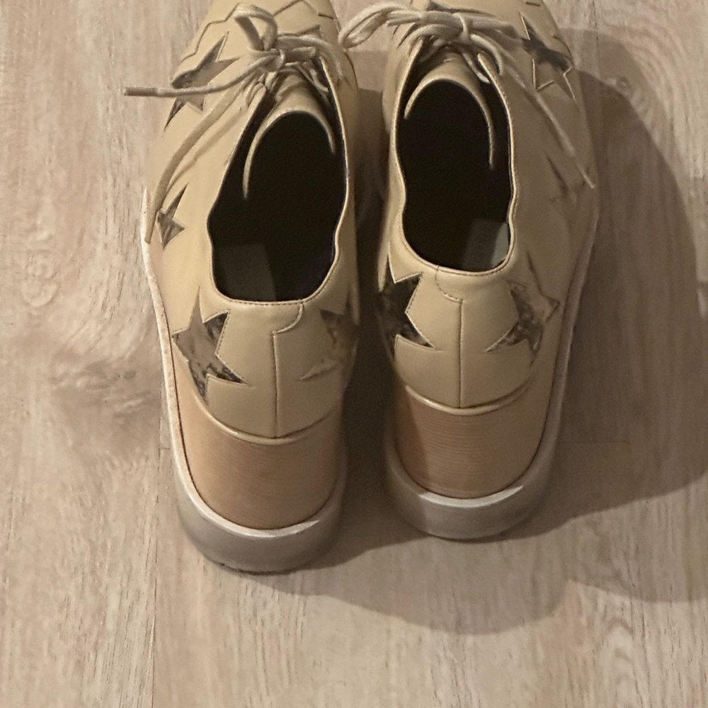 Stella McCartney Elyse Lace-Up Platform Shoes - Picture 2 of 6